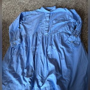 EVERLANE oversized shirt dress